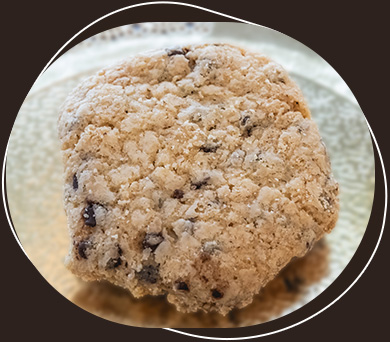 Biscotti Cookie grande con scaglie cioccolato al latte