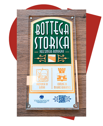 Targa Bottega Storica